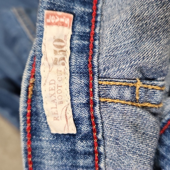 Levis 14 550 relaxed boot Cut vintage - Picture 2 of 9